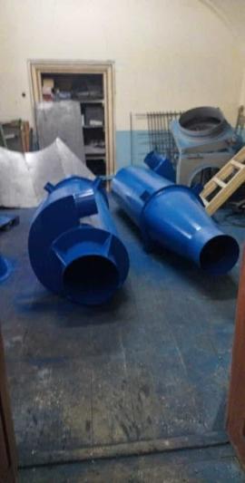 Odsávací zařízení Cyklonový odlučovač pílin  |  Sušárny, vzduchotechnika | Dřevoobráběcí stroje | Juraj polovka šneky výroba 