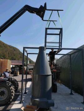 Odsávací zařízení Cyklonový odlučovač pílin  |  Sušárny, vzduchotechnika | Dřevoobráběcí stroje | Juraj polovka šneky výroba 