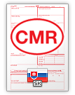 Mezinárodní nákladní list CMR (english & slovenčina)