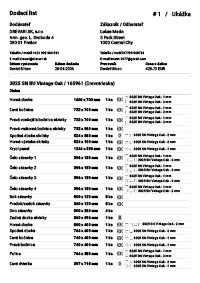 Dodací list