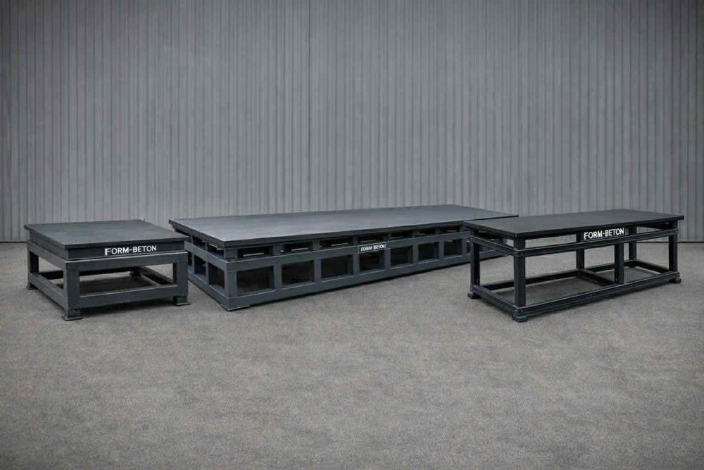 VIBRAČNÉ PROFI STOLY – FORM-BETON